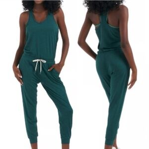 NWT Vuori Lux Jumpsuit - L - Jade Heather